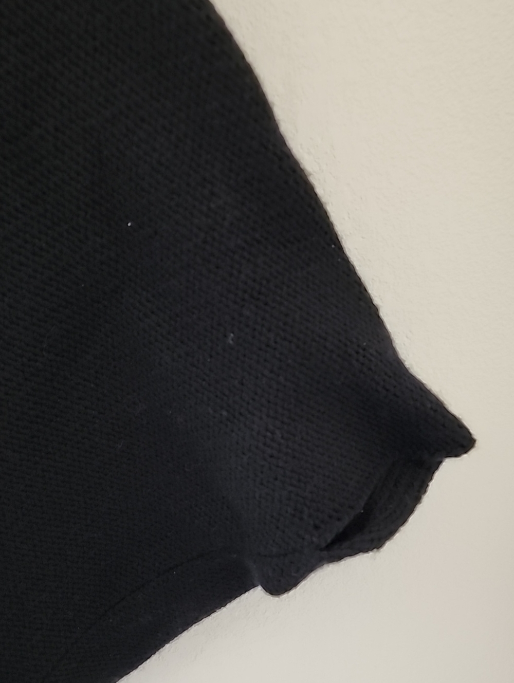 Marcella Palmer Knit Sweater Contemporary Asymmetric Wool Blend Black Sz Medium - Picture 8 of 15